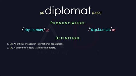 diplomat meanjng
